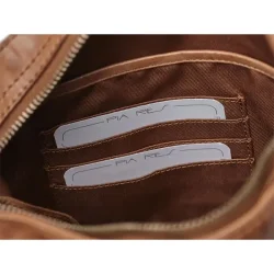 Pia Ries Lume Skuldertaske Cognac