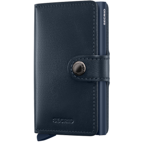 Secrid Miniwallet Original Navy/Navy forside lukket
