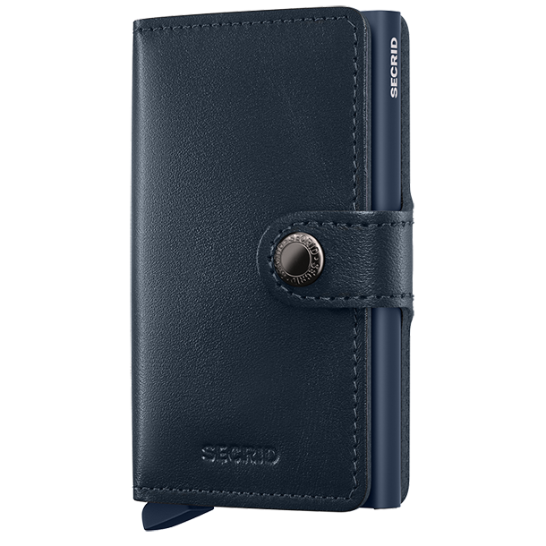 Secrid Miniwallet Original Navy/Navy forside lukket