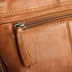 Pia Ries Mare Skuldertaske Cognac