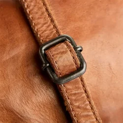 Pia Ries Mare Skuldertaske Cognac