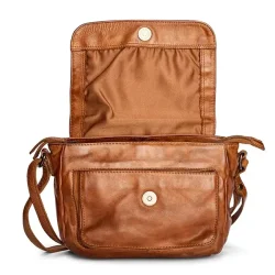 Pia Ries Mare Skuldertaske Cognac