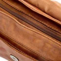 Pia Ries Mare Skuldertaske Cognac