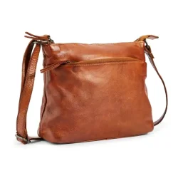 Pia Ries Niva Skuldertaske Cognac