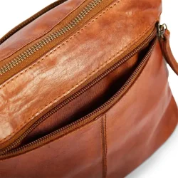 Pia Ries Niva Skuldertaske Cognac