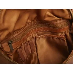 Pia Ries Noor Skuldertaske Cognac