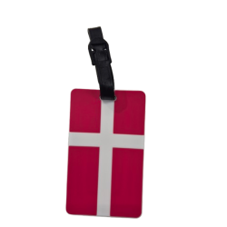  North Pioneer kuffertmrke med Dannebrog