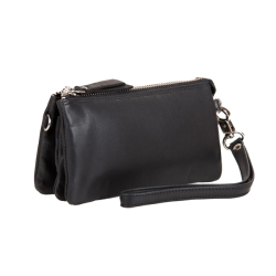 Pia Ries clutch Sort Kalv