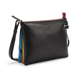 Tropical Aluna crossbody taske i bldt kalveskind
