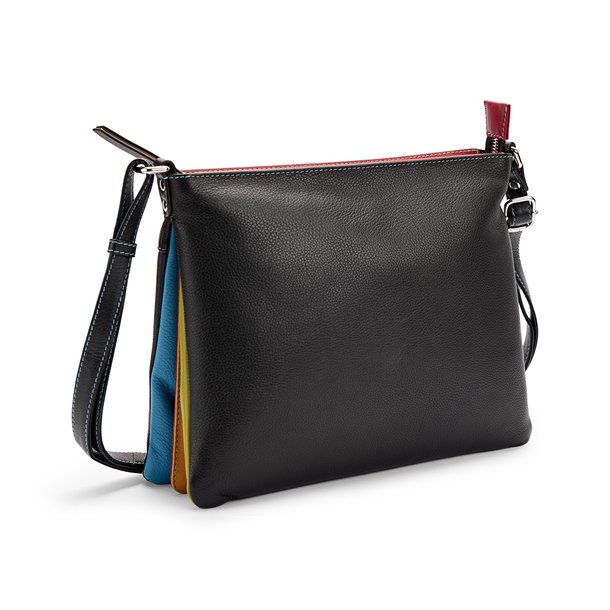 Tropical Aluna crossbody taske i bldt kalveskind