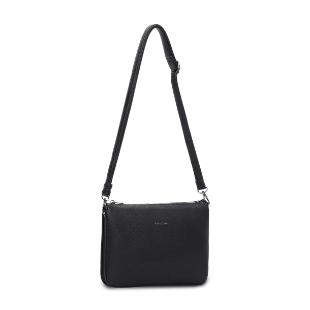 Puccini crossover taske i navy med justerbar skulderrem