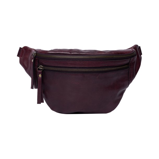 RE:DESIGNED Faust Bumbag Bordeaux Kalv