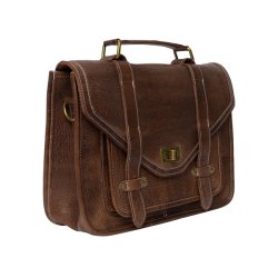 RE:DESIGNED Henna Big Hndtaske Woodsmoke