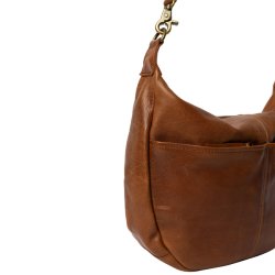 RE:DESIGNED Mivi Big Skuldertaske Walnut 