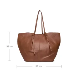 Rosemunde Big Shopper Brun