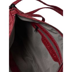 Indvendigt rum i Rosemunde RBRemi medium clutch cranberry med lynlslomme