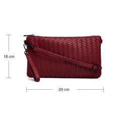 Rosemunde RBRemi medium clutch cranberry – ml 28x16 cm