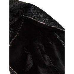 Rosemunde RBRemi medium skuldertaske sort indvendigt rum