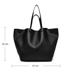 Rosemunde RBSanya stor shopper i sort forfra med ml