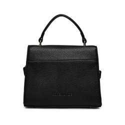 Rosemunde RBSanya medium hndtaske sort med top-hank og skulderrem