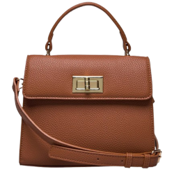 Rosemunde RBSanya medium hndtaske cognac forside