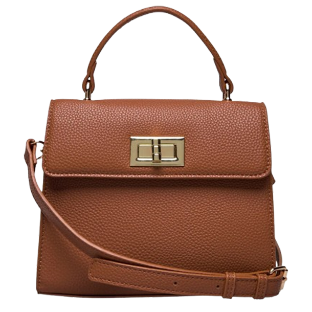 Rosemunde RBSanya medium hndtaske cognac forside