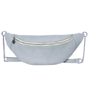 Rosemunde B�ltetaske med K�de Baby blue / s�lv