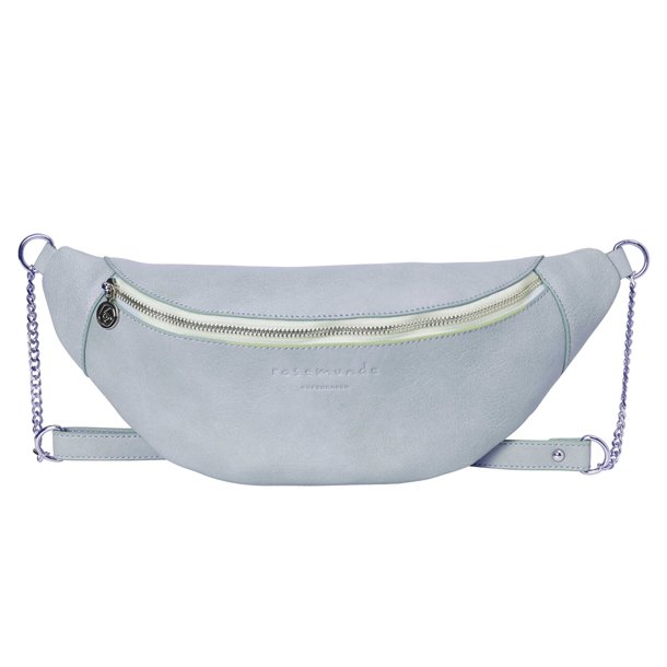 Rosemunde Bltetaske med Kde Baby blue / slv