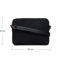 Rosemunde Clutch Boucl� Sort