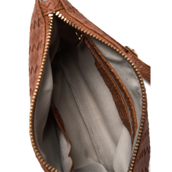Rosemunde Clutch Flet Nougat brun