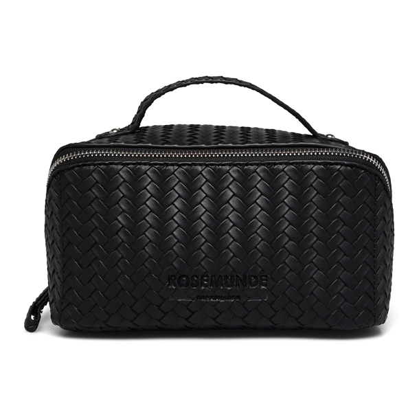 Rosemunde Toilettaske Flet Sort