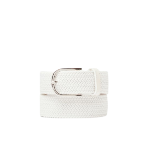 Saddler Ekberg Flettet Tekstilblte Hvid