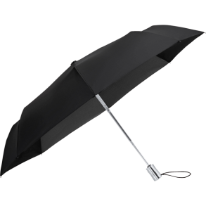 Samsonite Rain Pro 3-sektions paraply i sort set fra siden