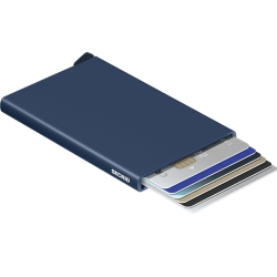 Secrid Cardprotector navy &ndash; �ben kortholder med kort i vifteform
