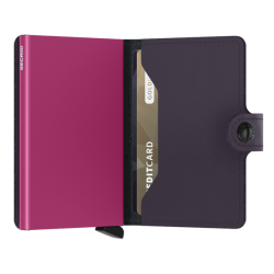 Secrid Miniwallet matte &ndash; �ben pung med kort, sedler og RFID-kortholder