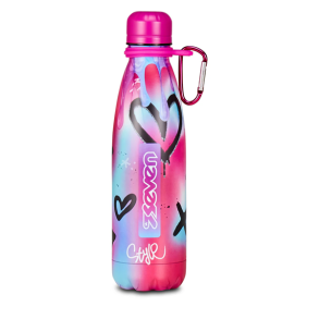 Seven Drikkedunk Hjerter Lilla