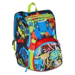 SJ GANG by Seven Skoletaske Game-LED