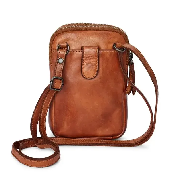 Pia Ries Tiri Mobiltaske Cognac
