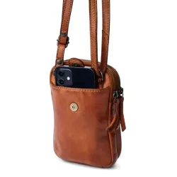 Pia Ries Tiri Mobiltaske Cognac