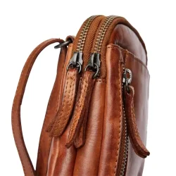 Pia Ries Tiri Mobiltaske Cognac