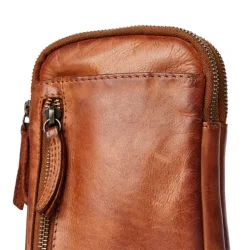 Pia Ries Tiri Mobiltaske Cognac
