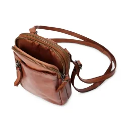 Pia Ries Tiri Mobiltaske Cognac