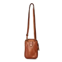 Pia Ries Tiri Mobiltaske Cognac