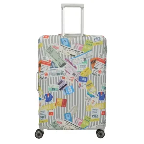 Travelite kuffertovertr�k L tickets design set forfra