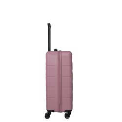 Skyline by Travelite Goomera 67 cm kuffert Smoky Rose set fra siden med teleskophndtag