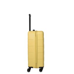 Skyline by Travelite Goomera 67 cm kuffert Vanilla set fra siden med teleskophndtag