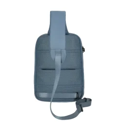 Travelite Workfloow skuldertaske i Denimbl�