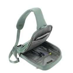 Travelite Workfloow crossover salbei gr�n �ben med organiseringsrum