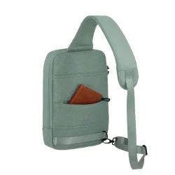 Travelite Workfloow crossover salbei gr�n sikkerhedslomme bagp�