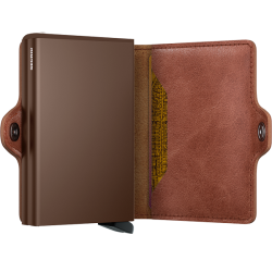Secrid Twinwallet Vintage Cognac-Brown ben med kort